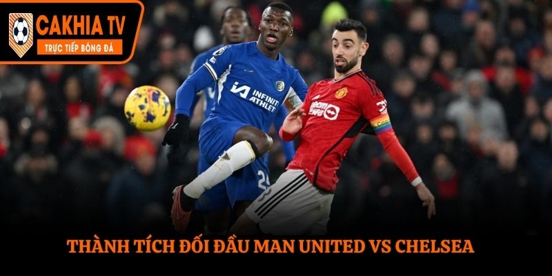 Soi kèo Man United vs Chelsea - thống kê kết quả đối đầu